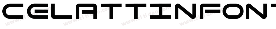 celattinfont regular字体转换